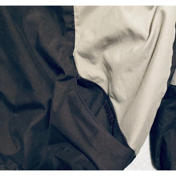 Champion Windbreaker Jacket Men's Large Black Gray Mesh Lined Authentic Full-Zip - Picture 11 of 14